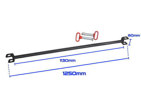 Rival J-Series Jammer Arms Straight Bar Attachment - 1250mm