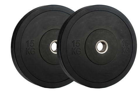 Monochrome Olympic Black Bumper Plates