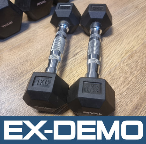 EX-DEMO | Rival Hex Dumbbells (KG)