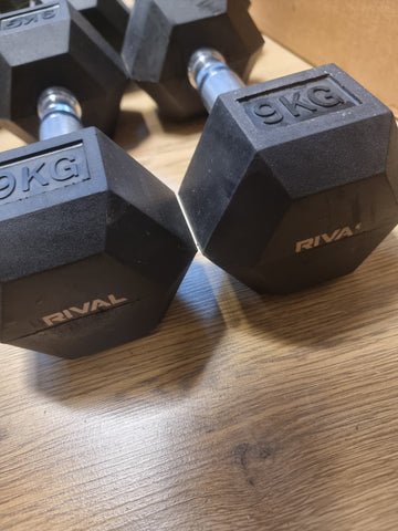 EX-DEMO | Rival Hex Dumbbells (KG)