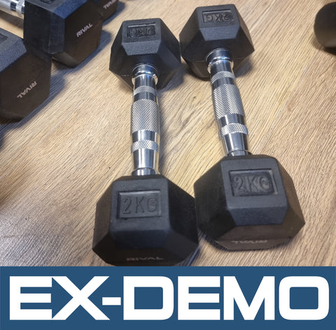 EX-DEMO | Rival Hex Dumbbells (KG)