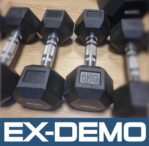 EX-DEMO | Rival Hex Dumbbells (KG)