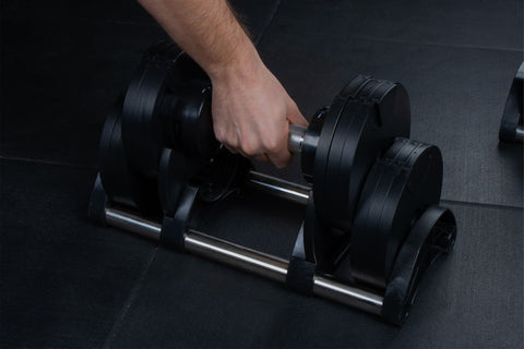 Rival 24KG Adjustable Dumbbells (Pair) (2KG Increments)