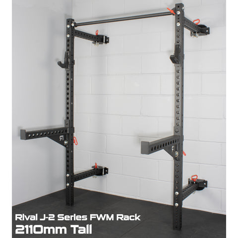 Rival J-2 Series Folding Wall Mount Rack