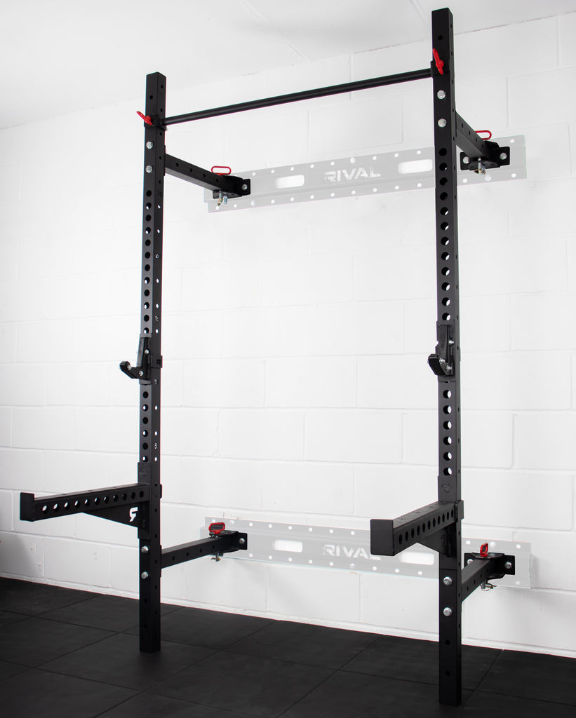 Rival J-2 Series Folding Wall Mount Rack