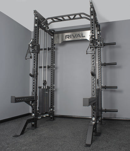 Rival S-2 Series Half Power Rack With Dual Adjustable Pulley