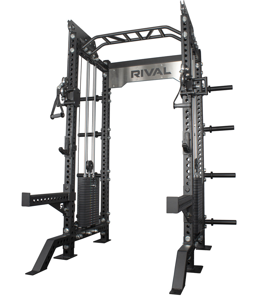 Rival S-2 Series Half Power Rack With Dual Adjustable Pulley