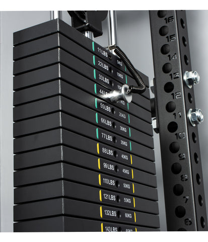 Rival S-2 Series Half Power Rack With Dual Adjustable Pulley