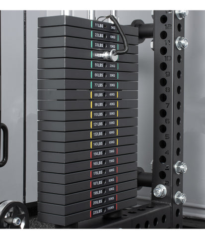 Rival S-2 Series Half Power Rack With Dual Adjustable Pulley