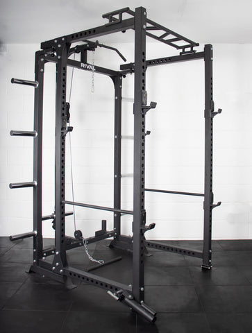 Rival J-1 Series Folding Power Rack With Optional Cable System