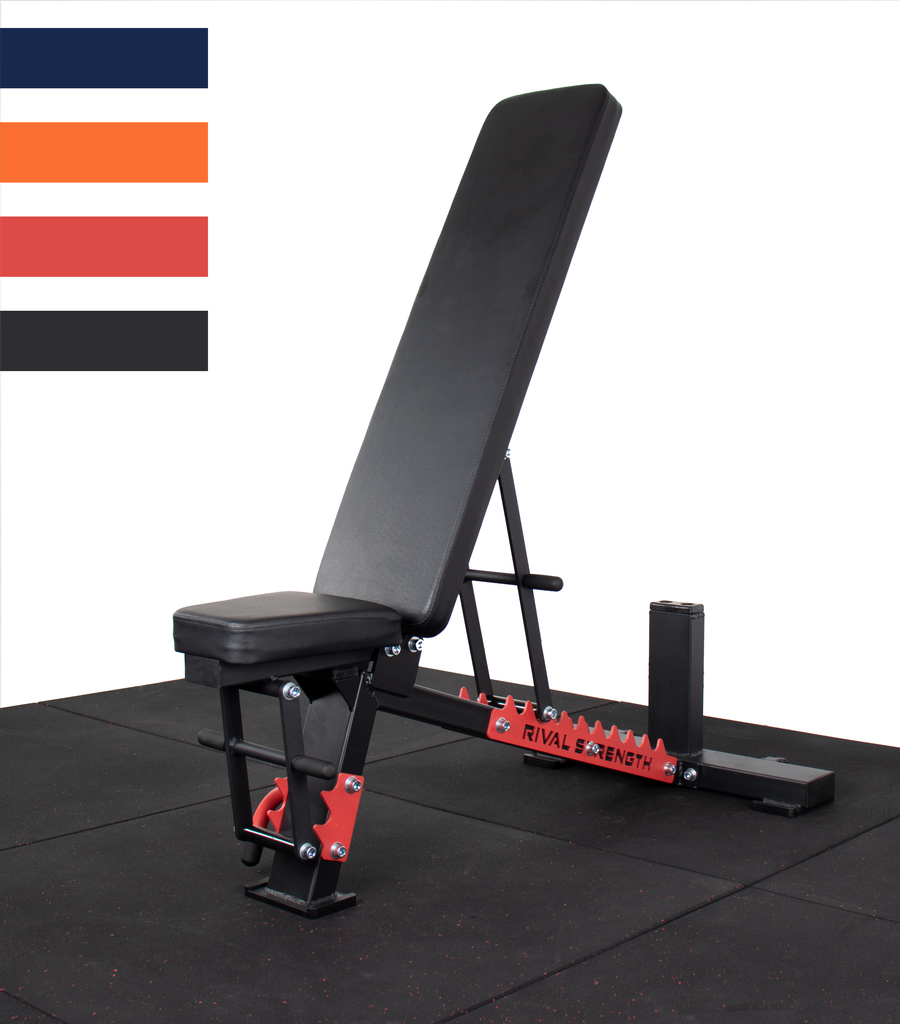 Rival Adjustable Weight Bench (Choice of Colour)