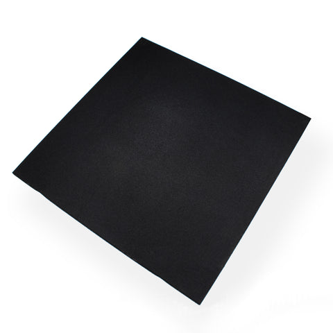 Black Rubber SBR Gym Floor Tiles (1m x 1m) (20/30mm)