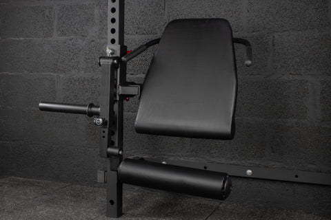 Rival J-Series Rack Mounted Leg Curl & Extension Attachment (60mm)