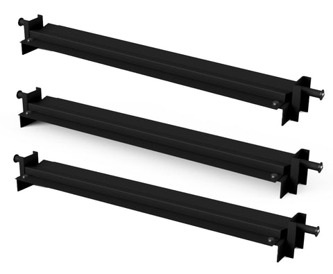 Rival S-Series Rack Mounted Dumbbell Storage Shelves (75mm)