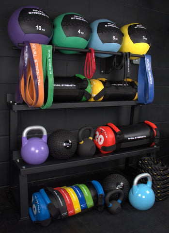 2 Tier Kettlebell Storage Rack